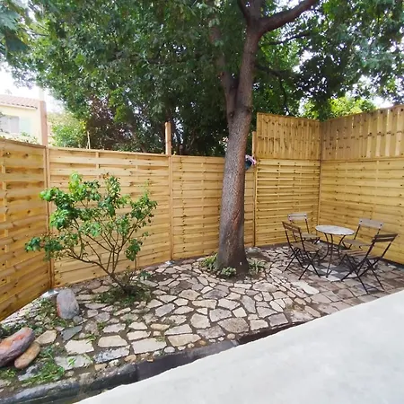 Appart F2 - 4 Couchages Avec Jardin Saint-Laurent-de-la-Salanque Exterior foto